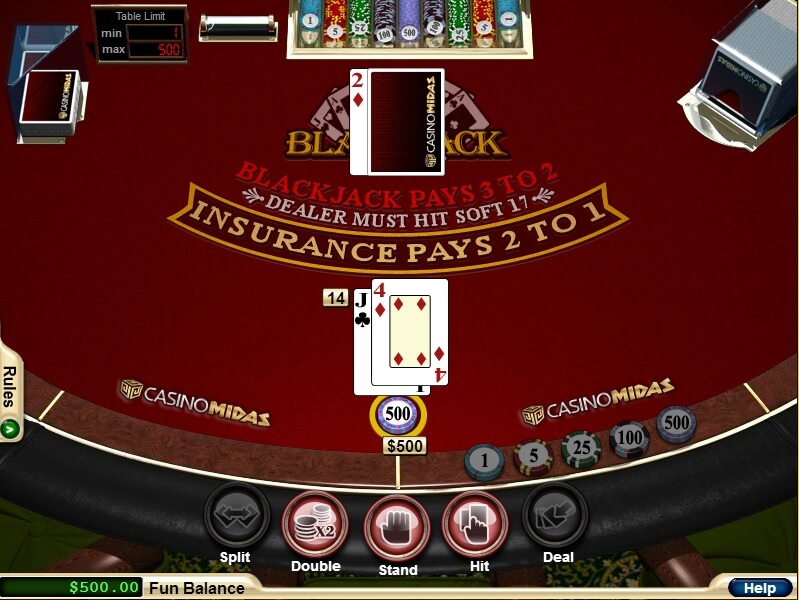 Blackjack Screenshot